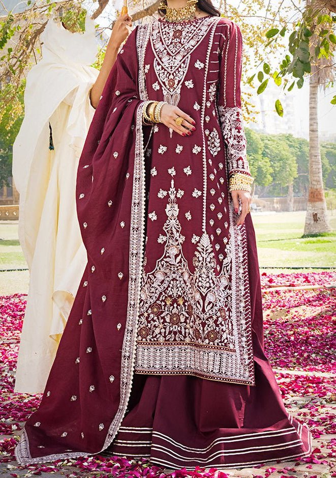 Asim Jofa Pakistani Luxury Cotton Dress - db22301