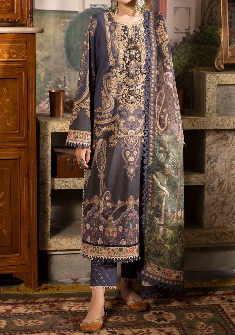 Asim Jofa Rania Spring Pakistani Cambric Dress - db24705