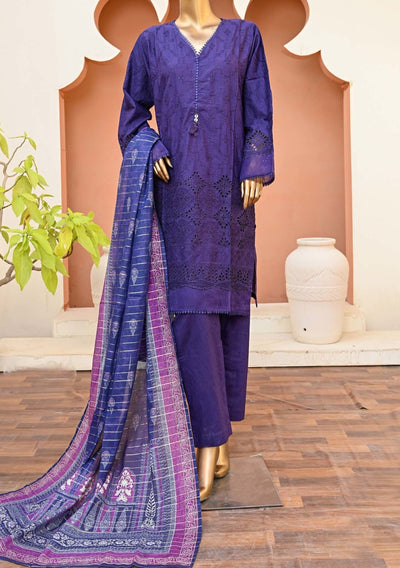 Bin Saeed Ready Made Chikankari Embroidered Dress - db24454