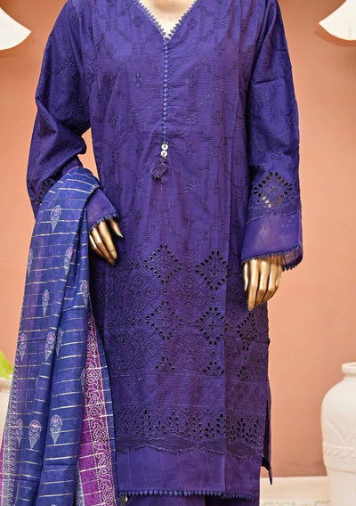 Bin Saeed Ready Made Chikankari Embroidered Dress - db24454