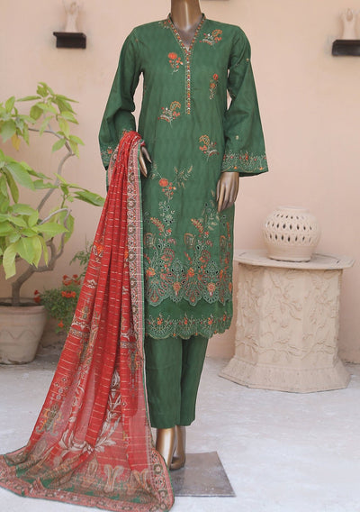 Bin Saeed Ready Made Embroidered Lawn Dress - db23510