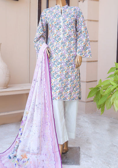 Bin Saeed Ready Made Printed Cotton Dress - db23562