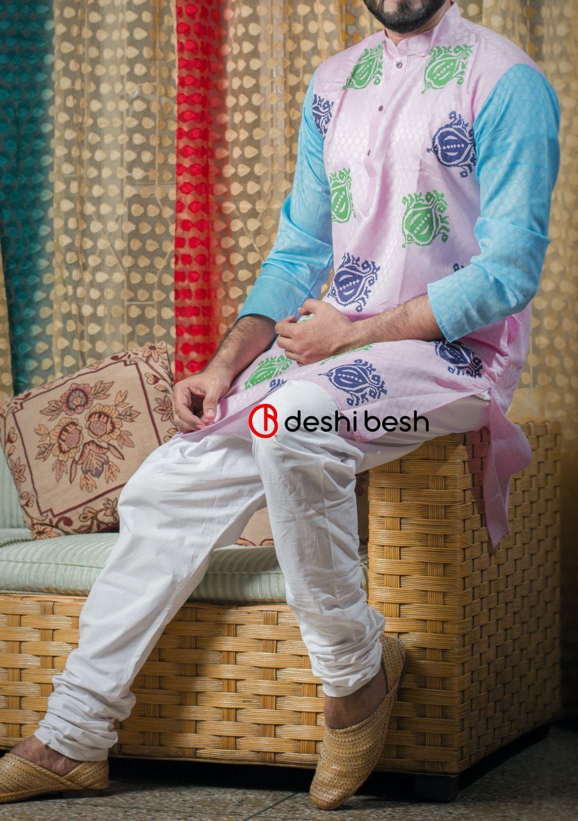 Boutique Designer Occasional Block Printed Punjabi - db18699