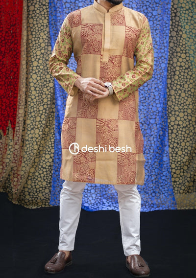 Boutique Designer Occasional Block Printed Punjabi - db18818