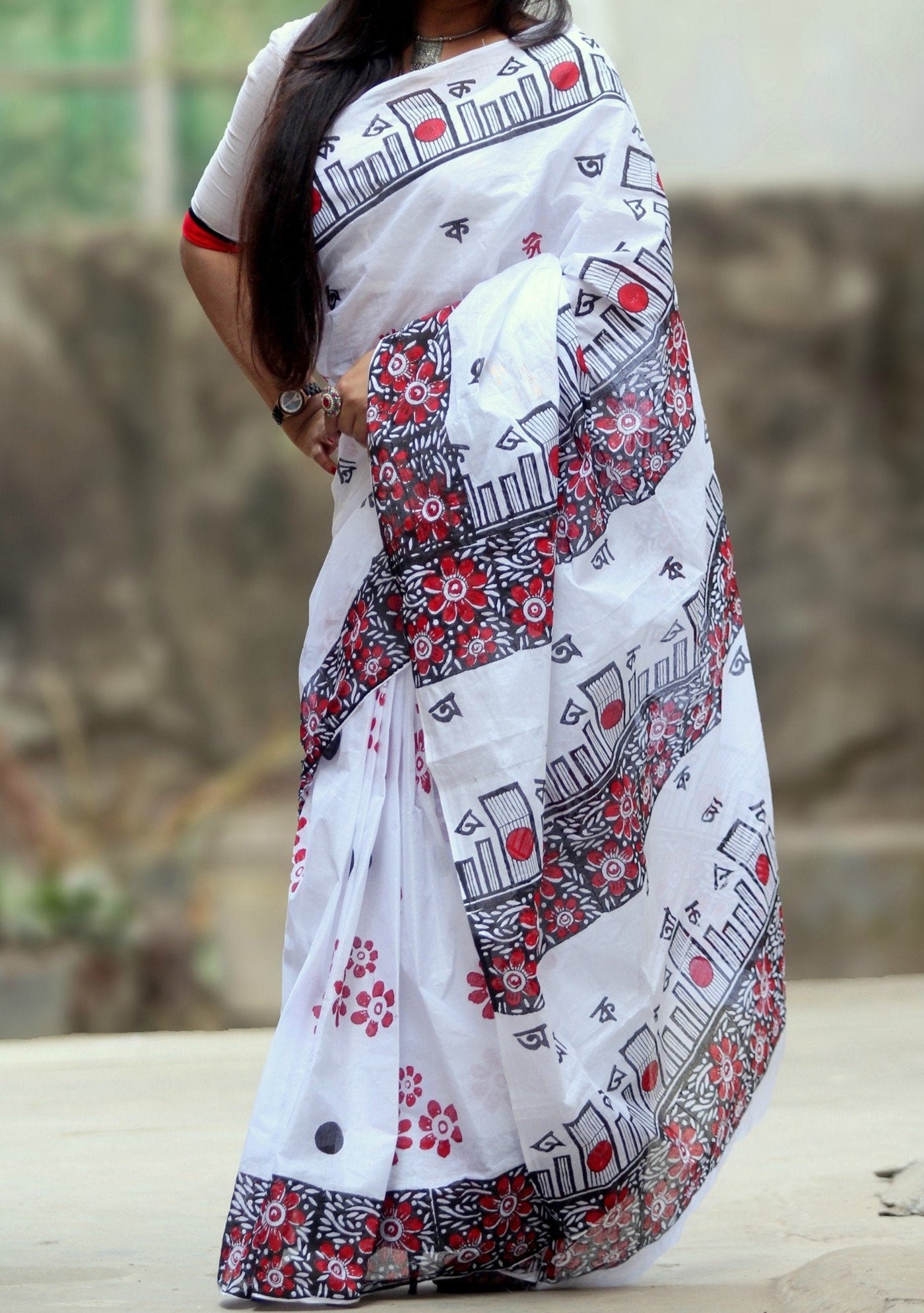 Boutique Designer Occasional Cotton Saree - db21289