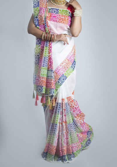Boutique Designer Occasional Half Silk Saree: Deshi Besh.