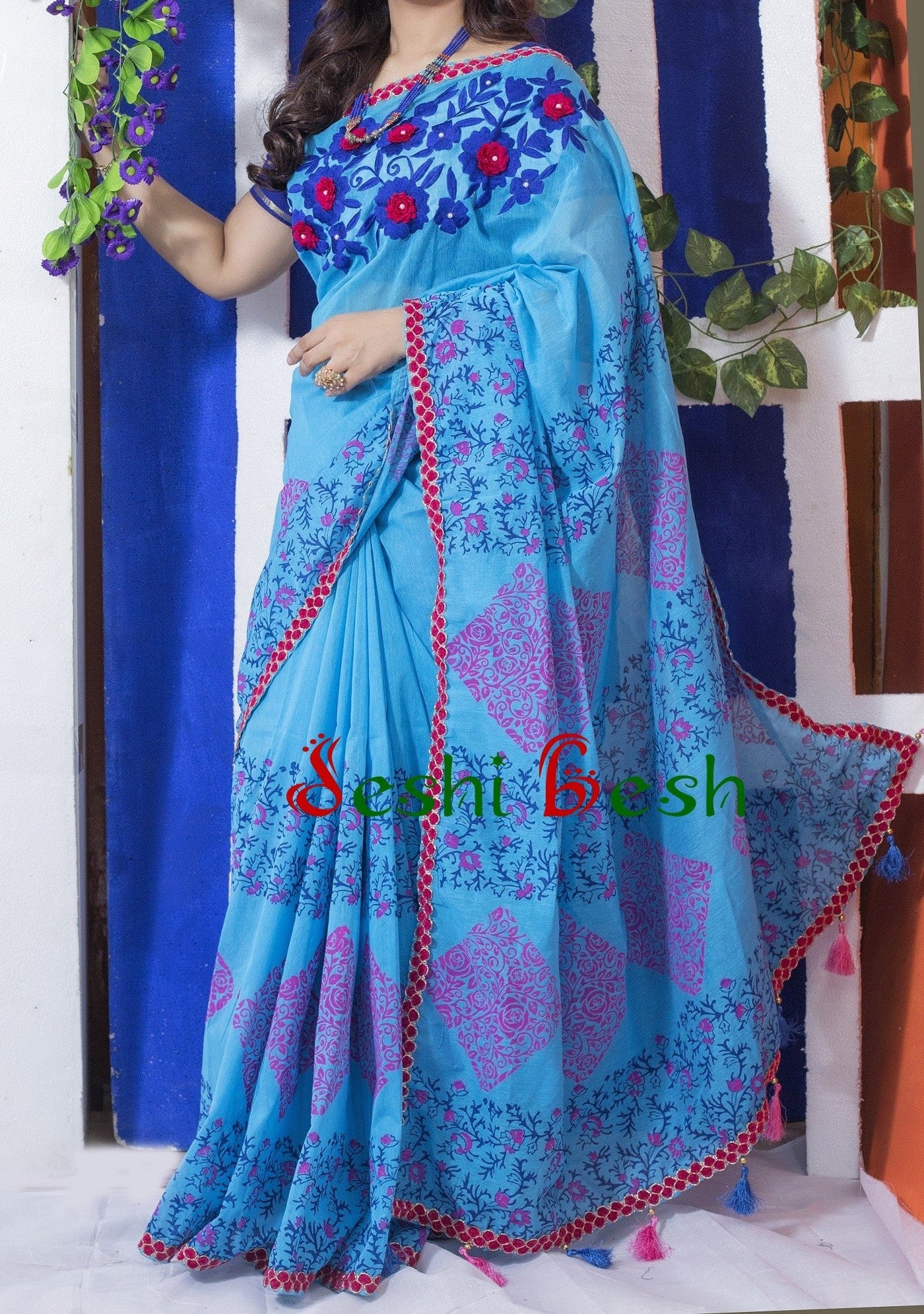 Boutique Designer Occasional Half Silk Saree - db13225