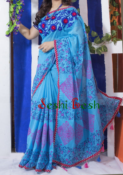 Boutique Designer Occasional Half Silk Saree - db13225