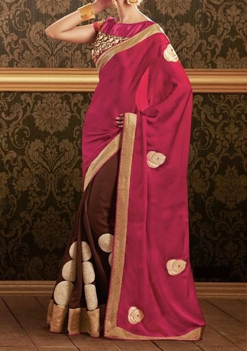 Brilliant Collection Everyday Designer Saree: Deshi Besh.