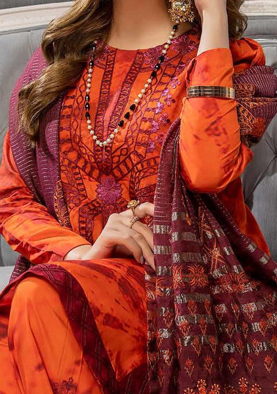Charizma Embroidered Pakistani Viscose Silk Dress: Deshi Besh.