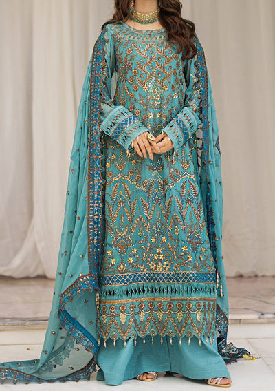 Emaan Adeel Rohi Pakistani Chiffon Dress - db23462