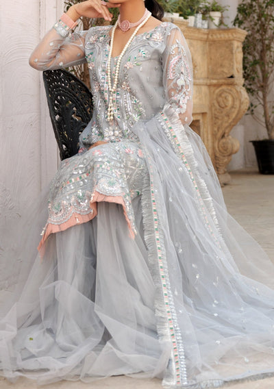 Emaan Adeel Value Luxury Pakistani Chiffon Dress - db19189