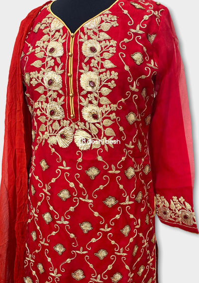 Exclusive Boutique Designer Heavy Embroidered Salwar Suit - db18963