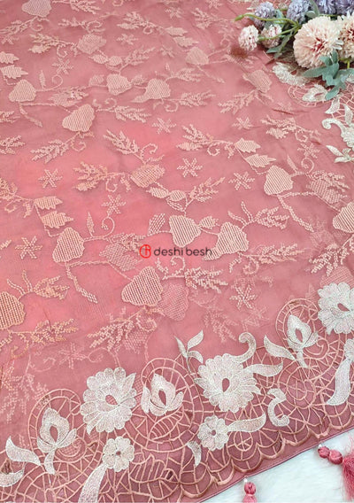 Exclusive Boutique Designer Muslin Saree - db20481