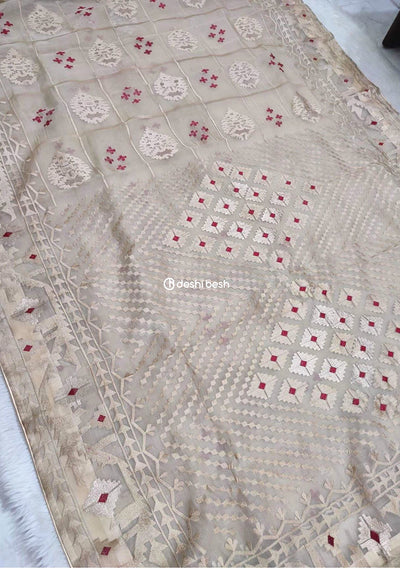 Exclusive Boutique Designer Muslin Saree - db20509