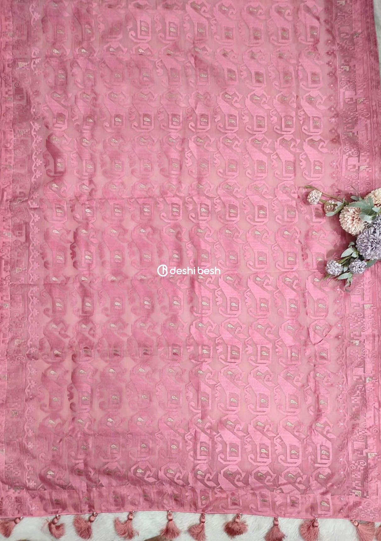 Exclusive Boutique Designer Muslin Saree - db20514