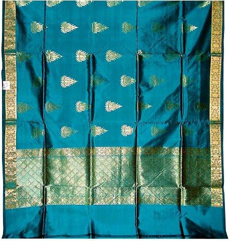 Exclusive Designer Pure Pankuri Katan Silk Saree: Deshi Besh.