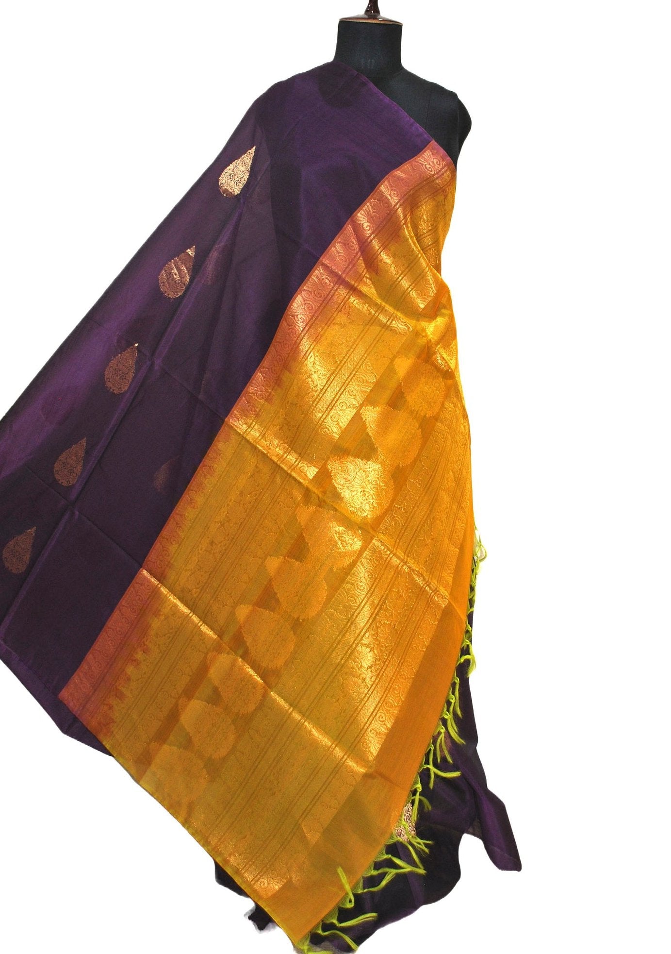 Exclusive Traditional Kangivaram Cotton Silk Saree - db21127