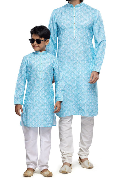 Father Son Combo Kurta Pajama Set - db25558