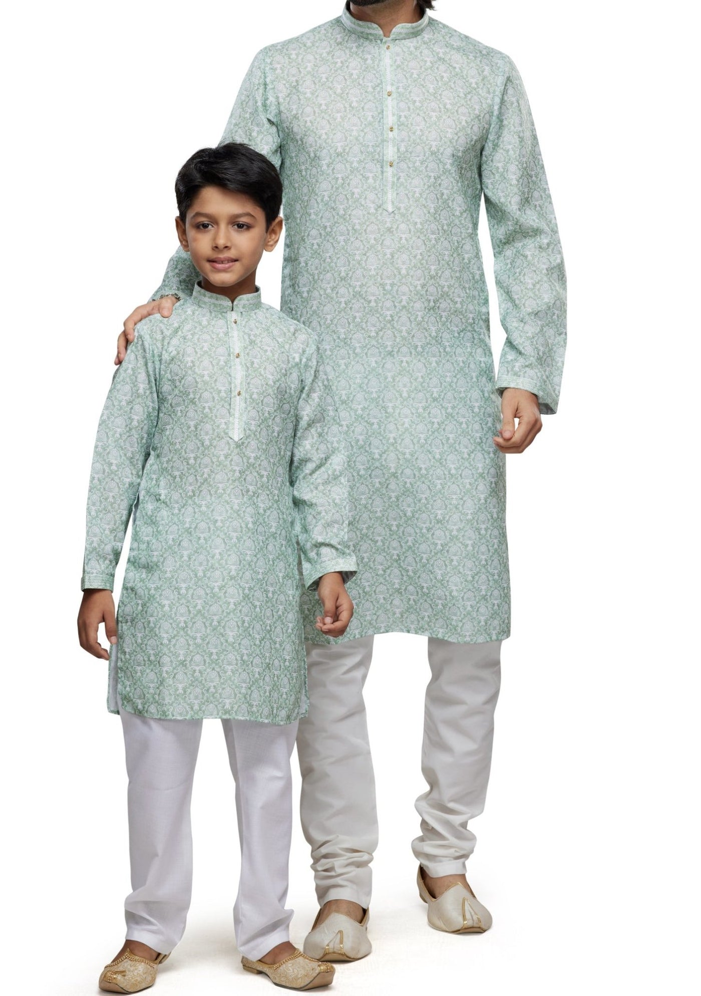 Father Son Combo Kurta Pajama Set - db25559