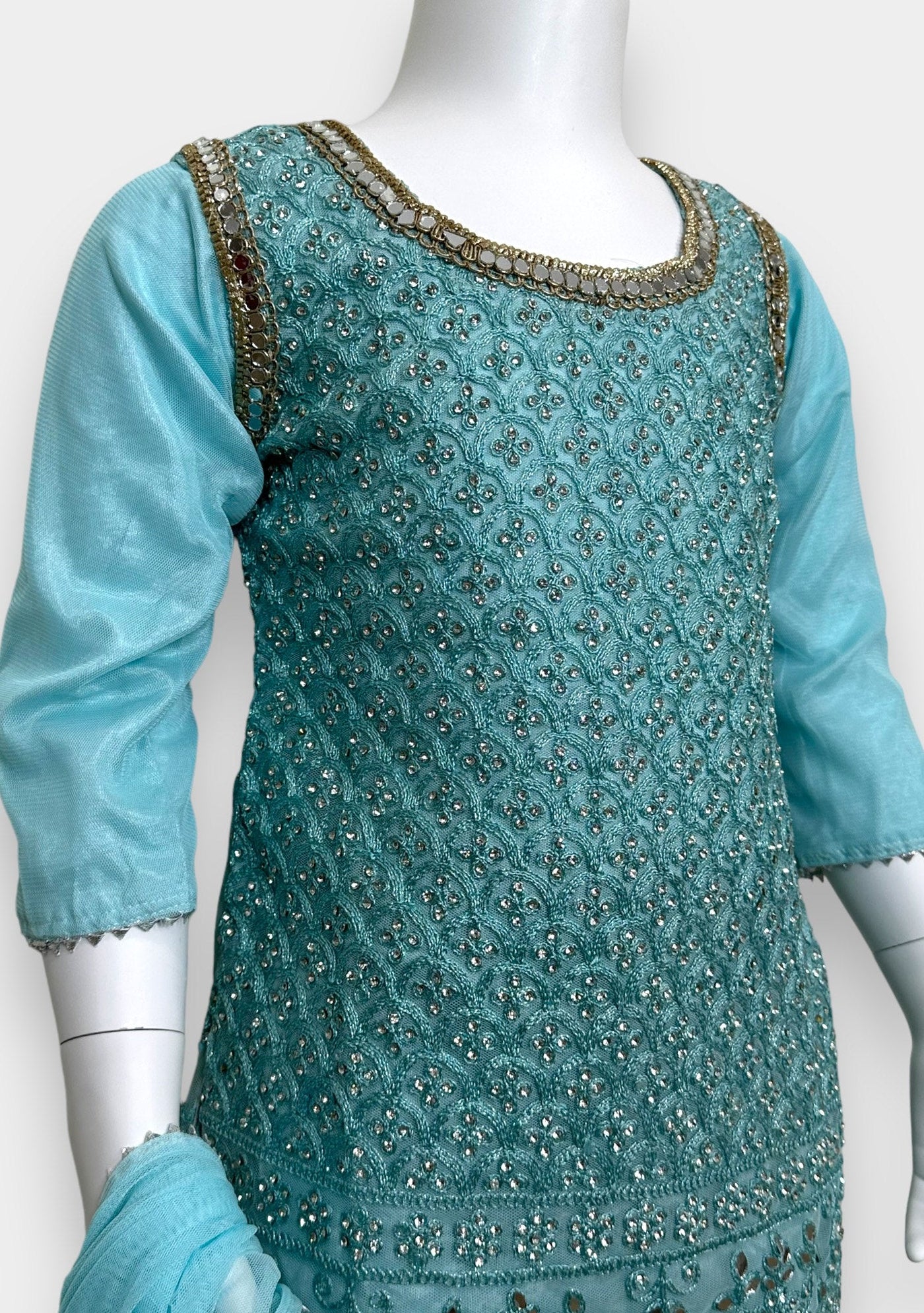 Girl’s Gorgeous Party Wear Sharara Suit - db21895