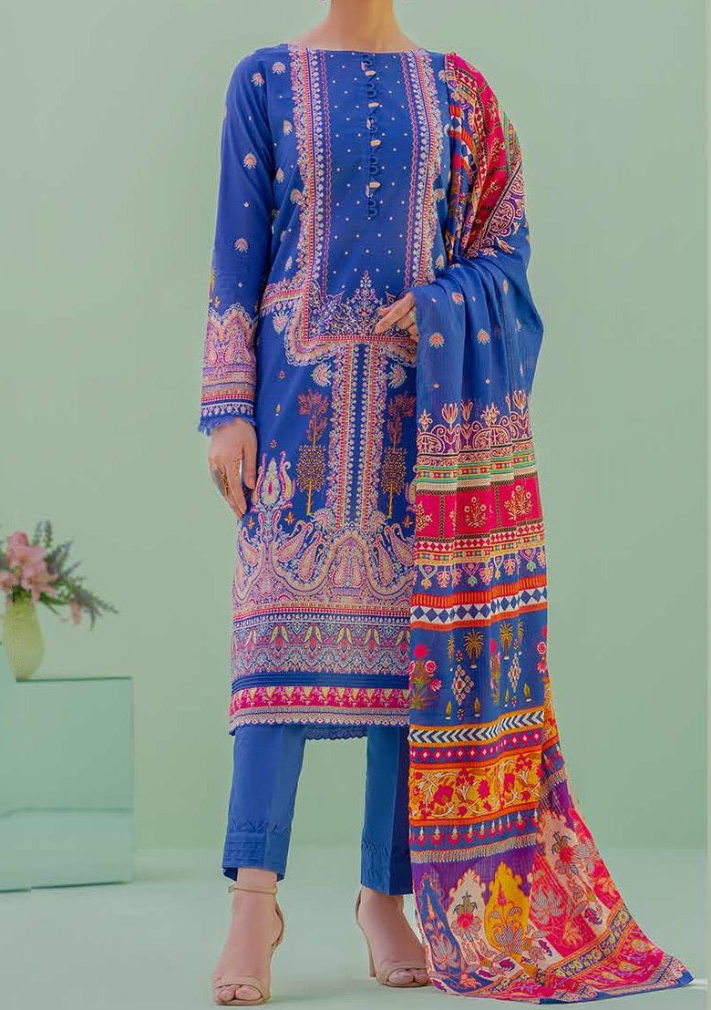 GJ Lemonade Pakistani Printed Lawn - db23073