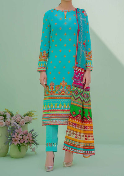 GJ Lemonade Pakistani Printed Lawn - db23075