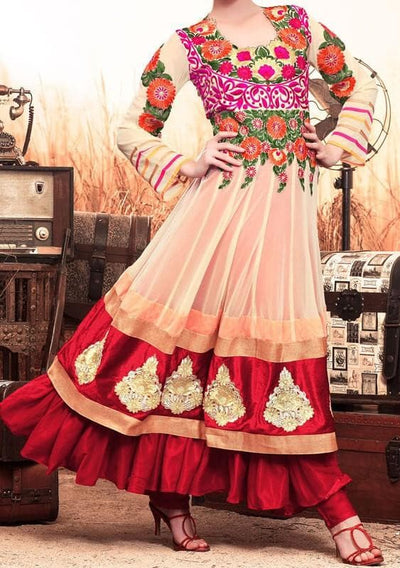 Glamour Mohini Stitched Designer Anarkoli Suit: Deshi Besh.