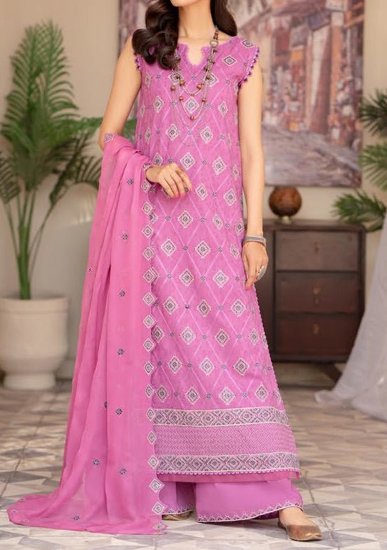 Gulljee Bella Ready Made Embroidered Lawn Dress - db25636