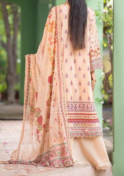 Gulljee Mishaal Ready Made Embroidered Lawn Dress - db24686