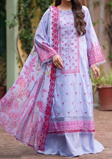 Gulljee Mishaal Ready Made Embroidered Lawn Dress - db24694