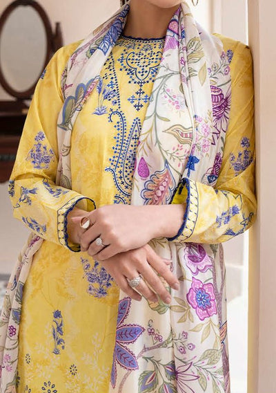 Gulljee Morja Ready Made Embroidered Lawn Dress - db24778