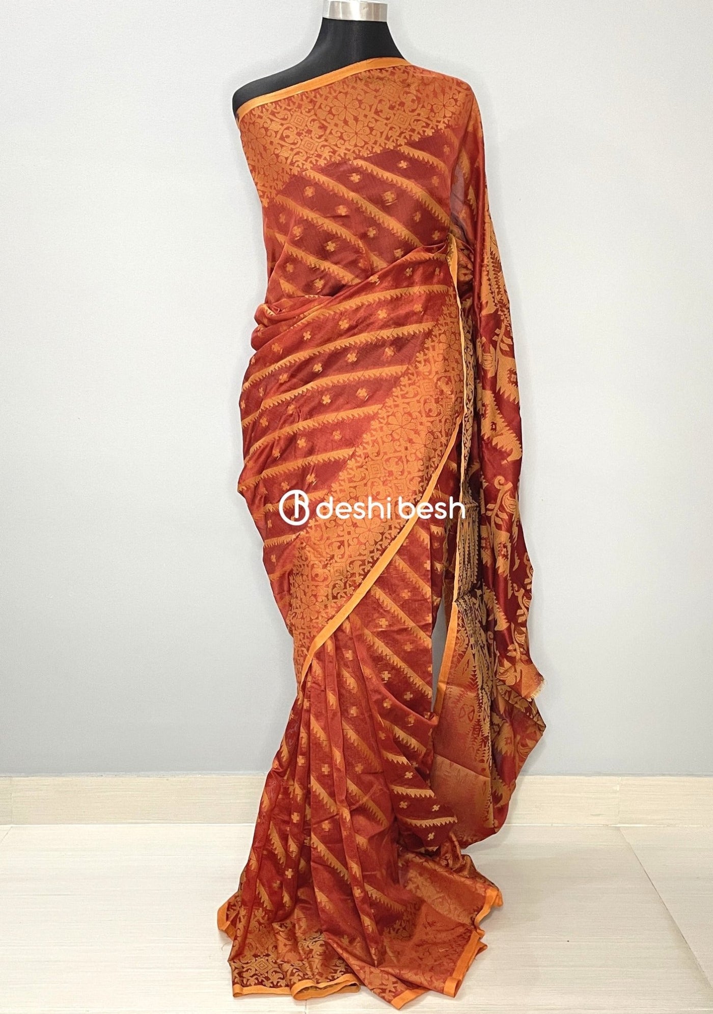 Handloom Jacquard Katan Silk Saree - db25723