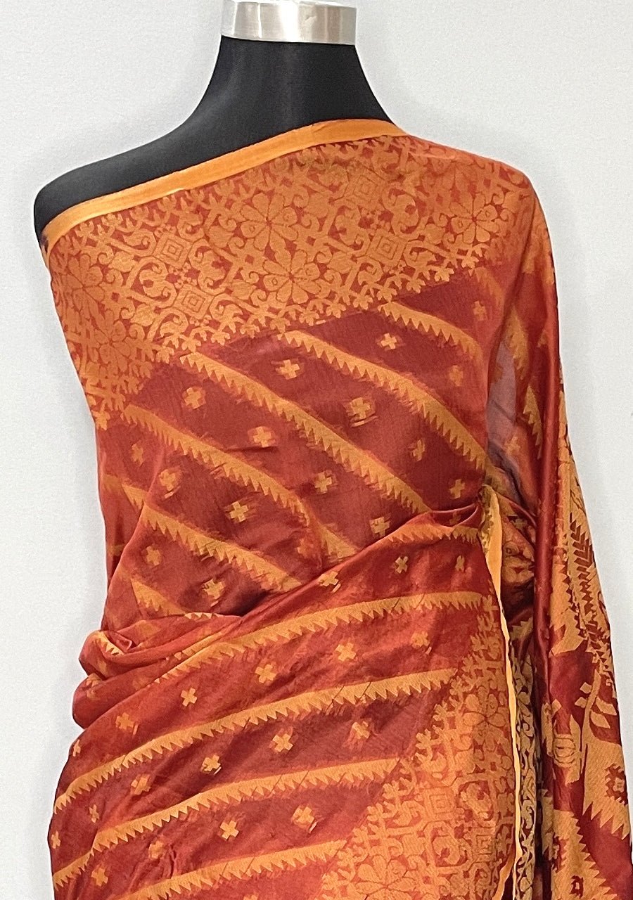 Handloom Jacquard Katan Silk Saree - db25723