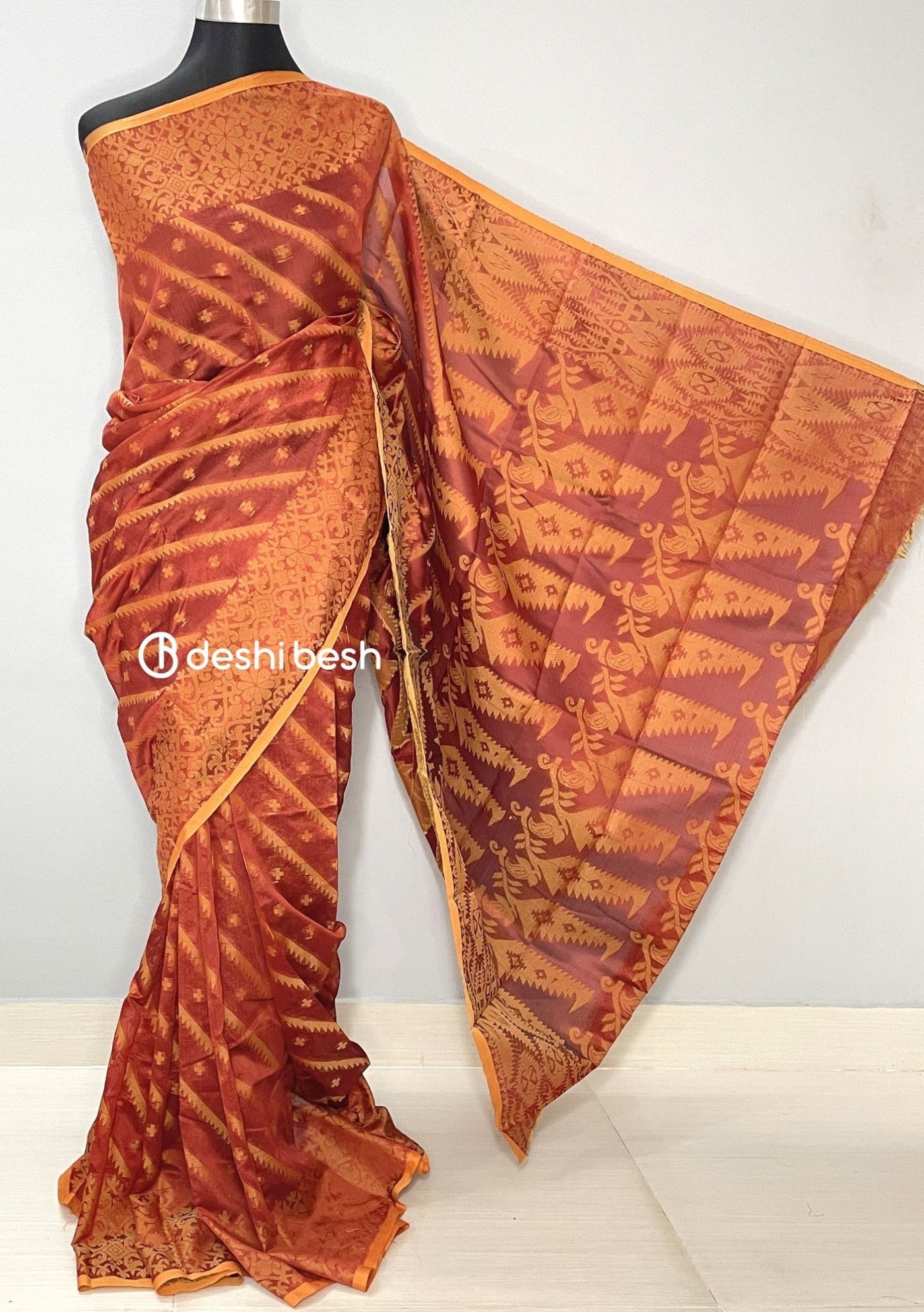 Handloom Jacquard Katan Silk Saree - db25723