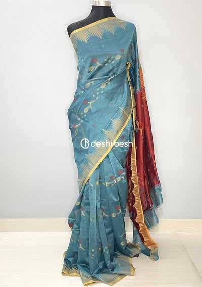 Handloom Jacquard Katan Silk Saree - db25721