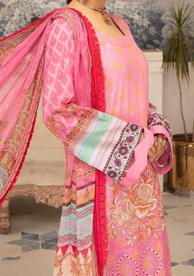 Hoor Riaz Arts Embroidered Pakistani Lawn Dress: Deshi Besh.
