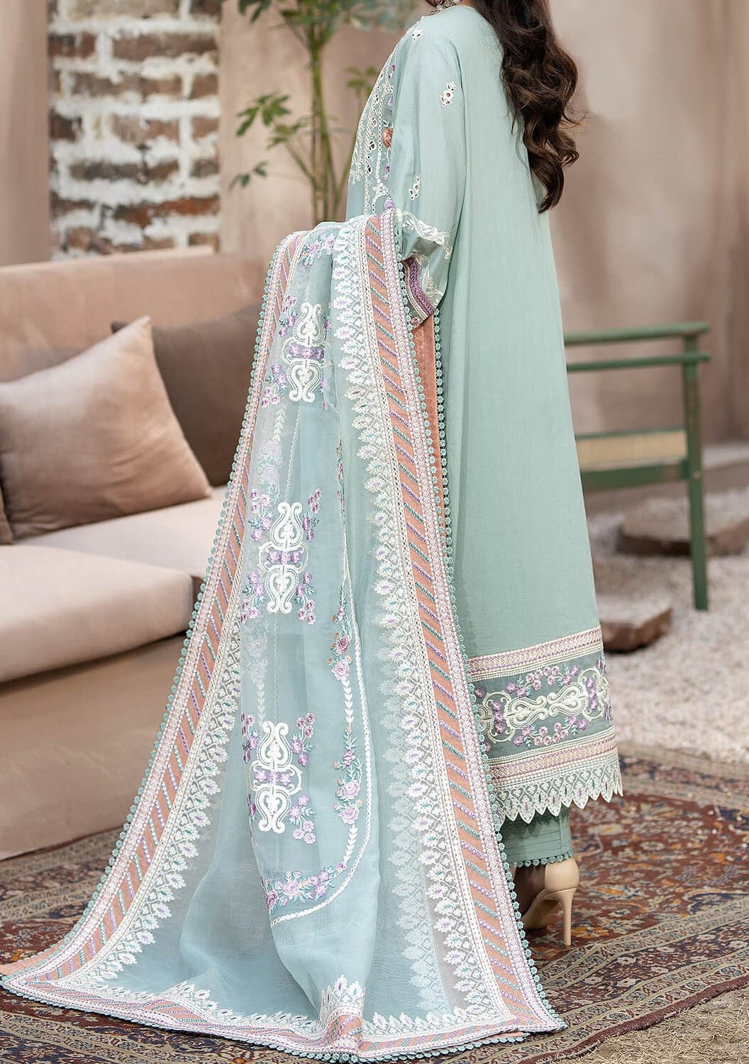 Imrozia Mirha Pakistani Luxury Lawn Dress - db25420