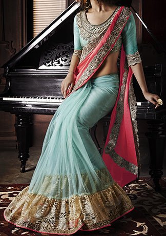 Khwaab Party Wear Georgette Saree - db21936