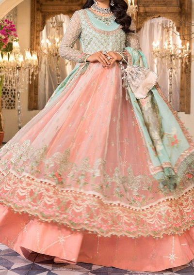 Maria.B Mbroidered Pakistani Anarkali Suit - db24443