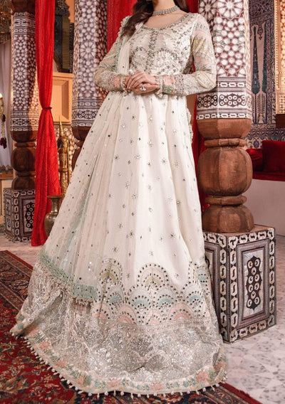 Maria.B Mbroidered Pakistani Anarkali Suit - db23362