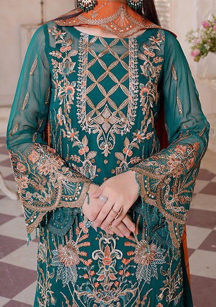 Maryam's Pakistani Luxury Chiffon Dress - db22410