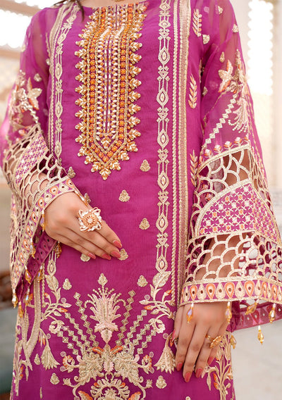 Maryam's Pakistani Luxury Organza Dress - db22737