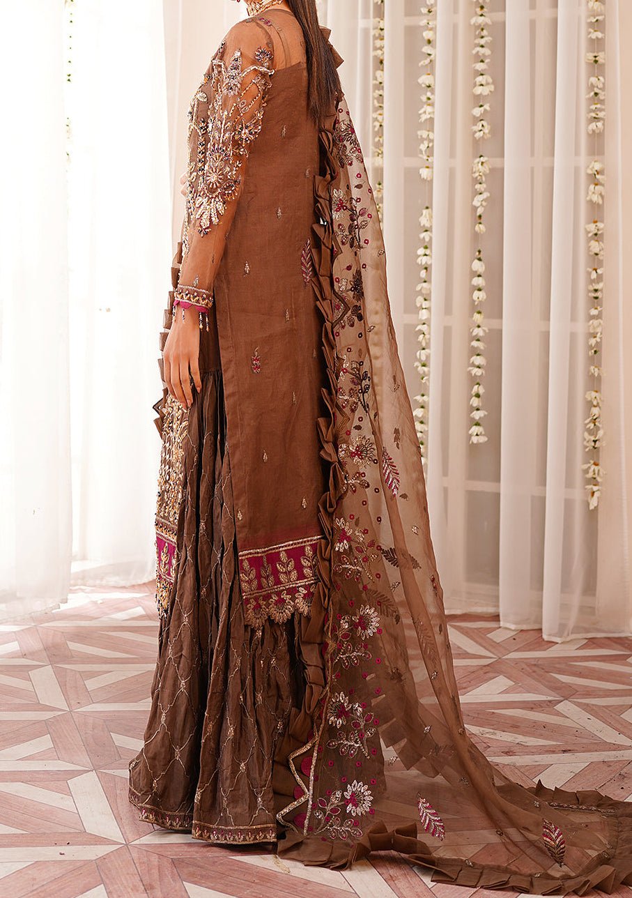 Maryam's Pakistani Luxury Organza Dress - db22399