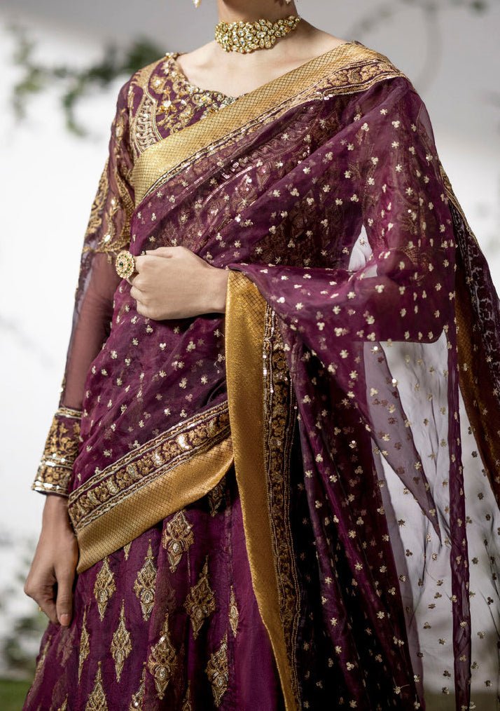 Maryum N Maria Manon Pakistani Organza Anarkali - db24758