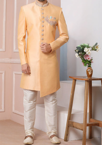 Men's Indo Western Party Wear Sherwani Suit - db20400