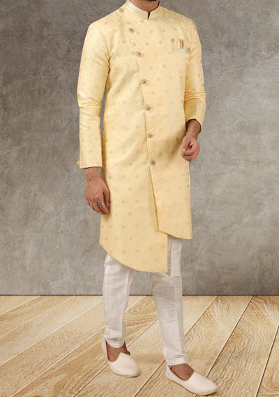 Men's Indo Western Party Wear Sherwani Suit - db20659