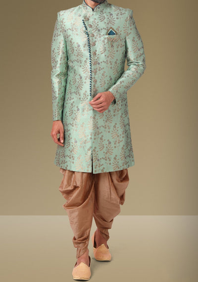 Men's Indo Western Party Wear Sherwani Suit - db18075