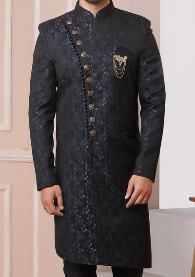 Men's Indo Western Party Wear Sherwani Suit - db20466