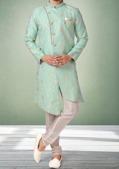 Men's Indo Western Party Wear Sherwani Suit - db18034